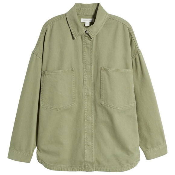 Treasure & Bond OVERSIZED UTILITY JACKET (Shacket) - Picture 1 of 7
